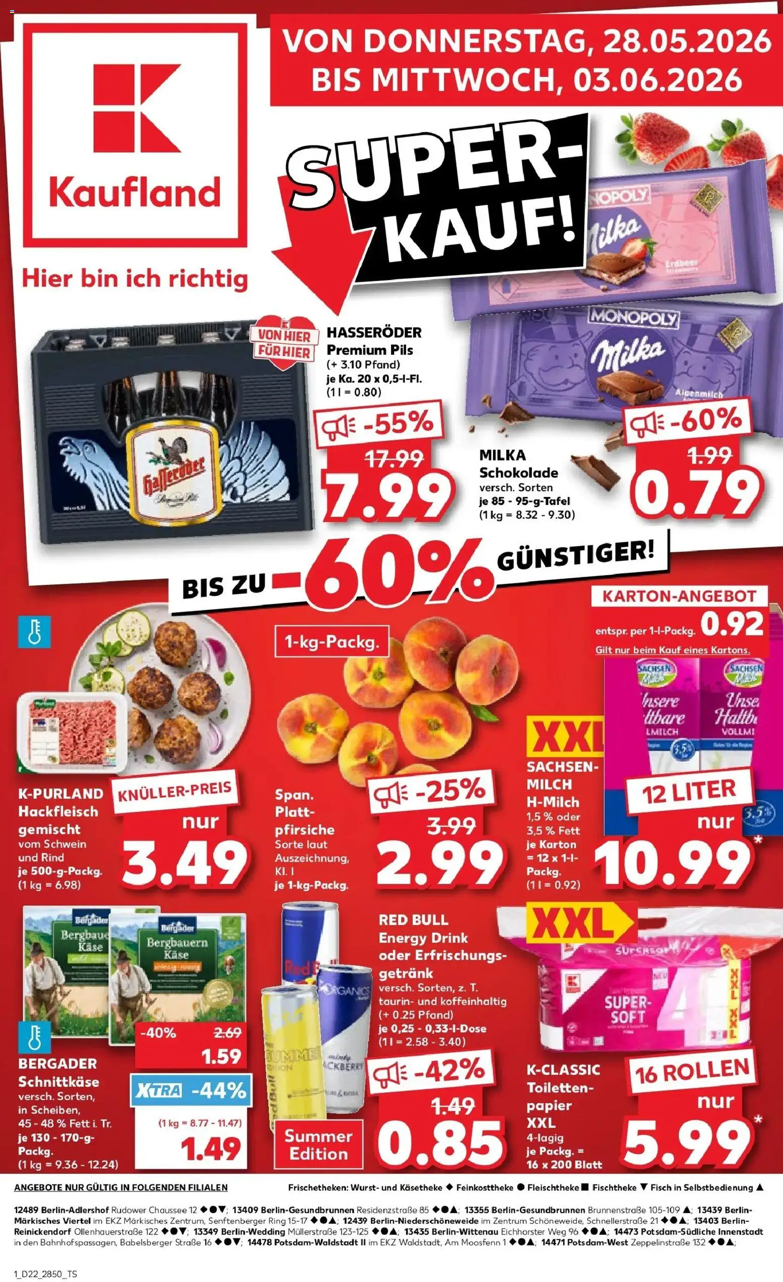 Vorschau von dem Prospekt des Geschäftes Kaufland, gültig ab dem 28.05.2026