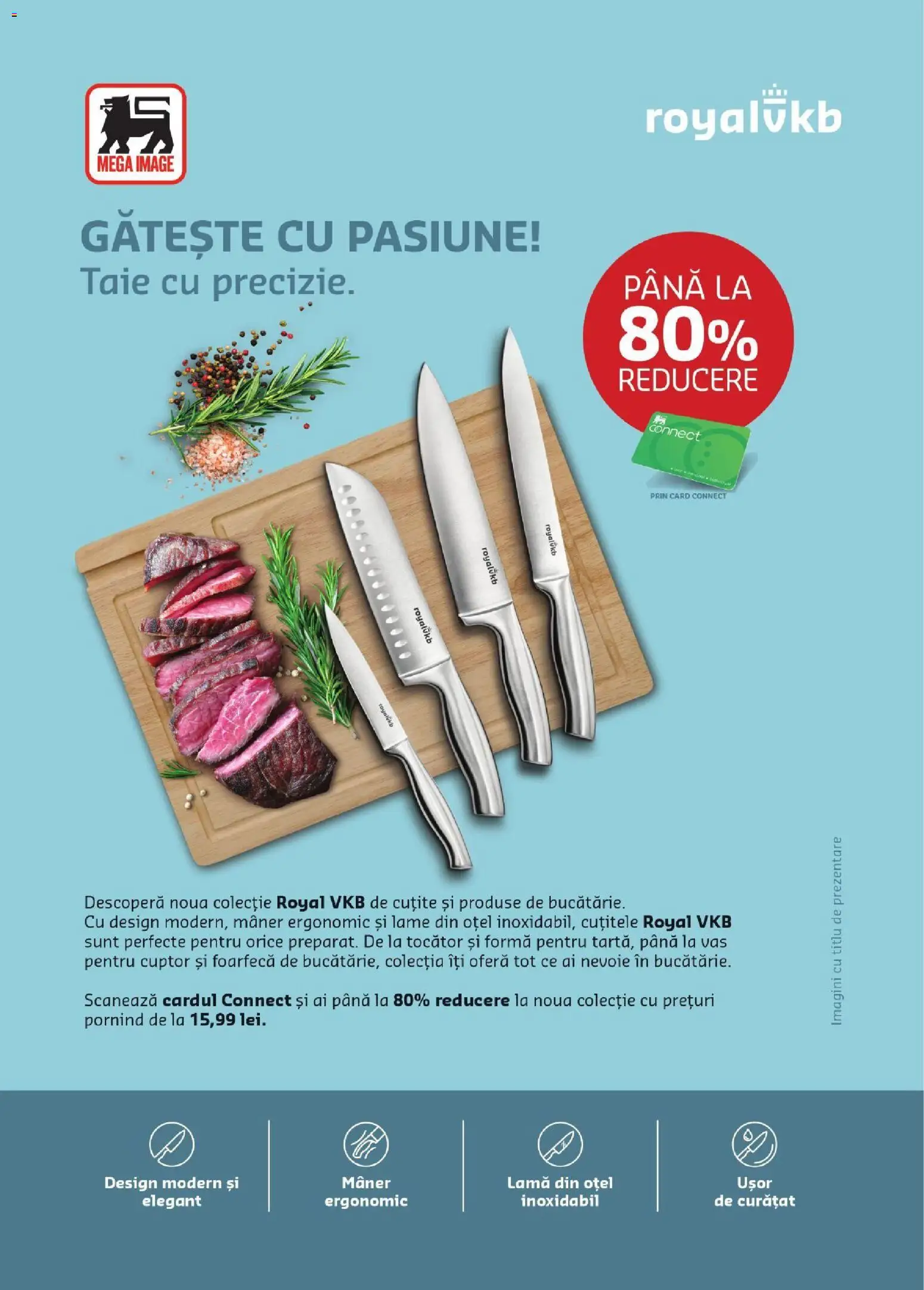 Previzualizarea de cataloage: Mega Image Mega Image Catalog Noiembrie valabil de la 01.11.2026 - Cuptor, Tocător, Mâner