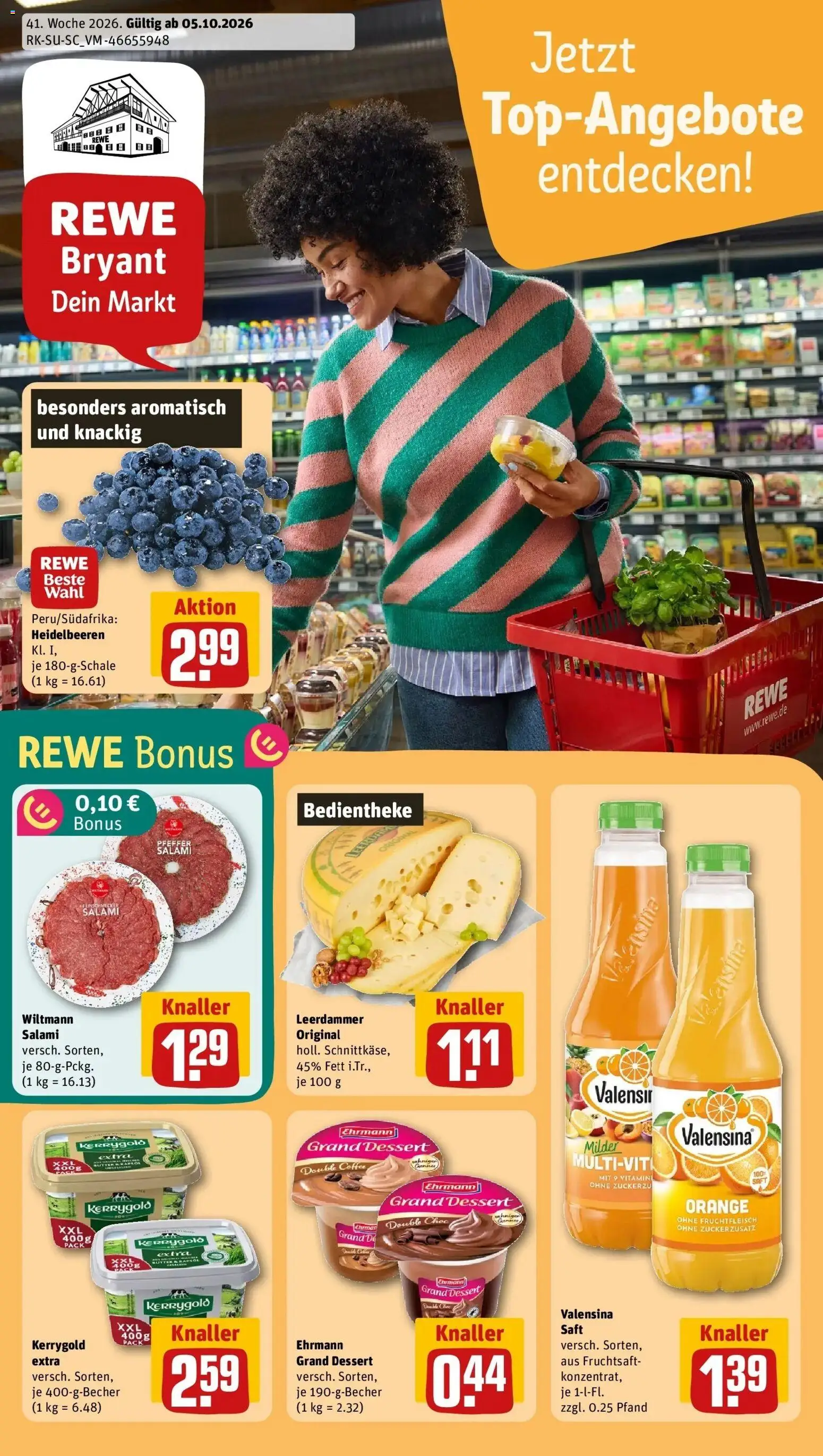 Vorschau von dem Prospekt des Geschäftes Rewe, gültig ab dem 05.10.2026
