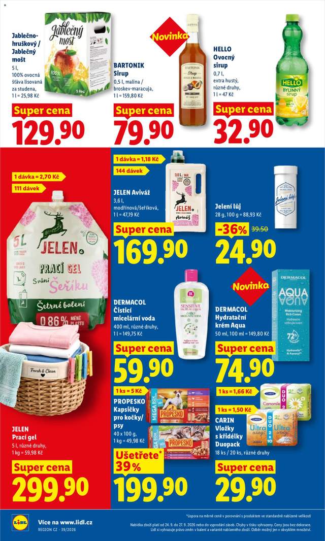 Nový Lidl leták od 24.09.