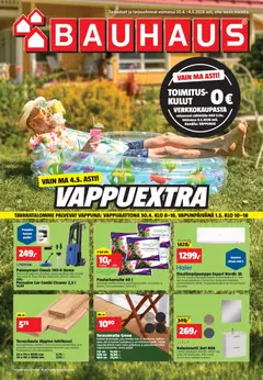 Kaupan Bauhaus Bauhaus tarjoukset esikatselu, voimassa 30/04/2026