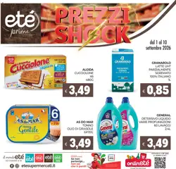 Anteprima dell'opuscolo Eté volantino Prime dal negozio Eté valido da 01/09/2026