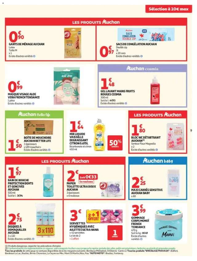 Nouveau catalogue Auchan à partir du 15/09
