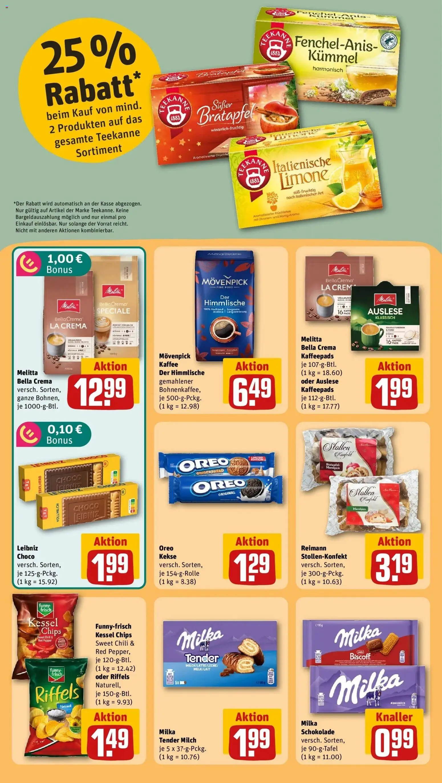 Vorschau von dem Prospekt des Geschäftes Rewe, gültig ab dem 12.10.2026