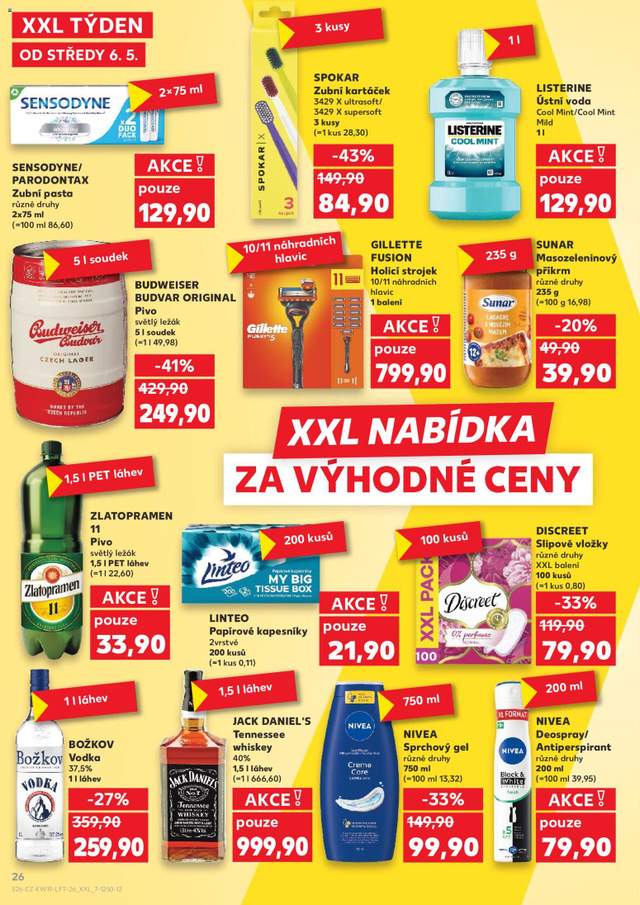 Nový Kaufland leták od 06.05.