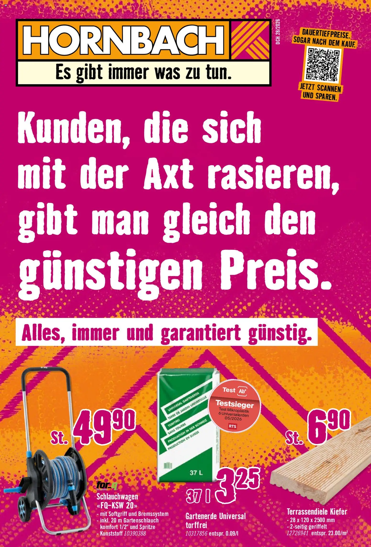 Vorschau des Merkblatts Hornbach aktionen vom Shop Hornbach gültig von 07.07.2026 bis 