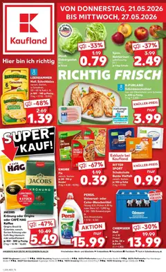 Vorschau von dem Prospekt des Geschäftes Kaufland, gültig ab dem 21.05.2026