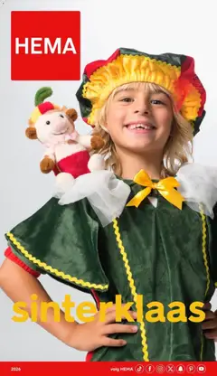 Voorbeeld van Hema folder - Sinterklaas van winkel Hema geldig vanaf 19-10-2026