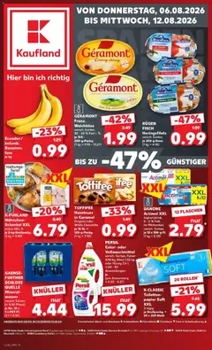Vorschau von dem Prospekt des Geschäftes Kaufland, gültig ab dem 06.08.2026