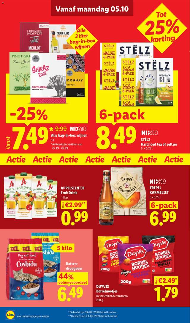 Nieuwe Lidl folder vanaf 05-10