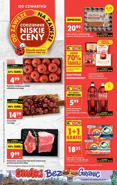Pogląd gazetki "Biedronka gazetka od czwartku" ze sklepu Biedronka ważnej od 18.06.2026
