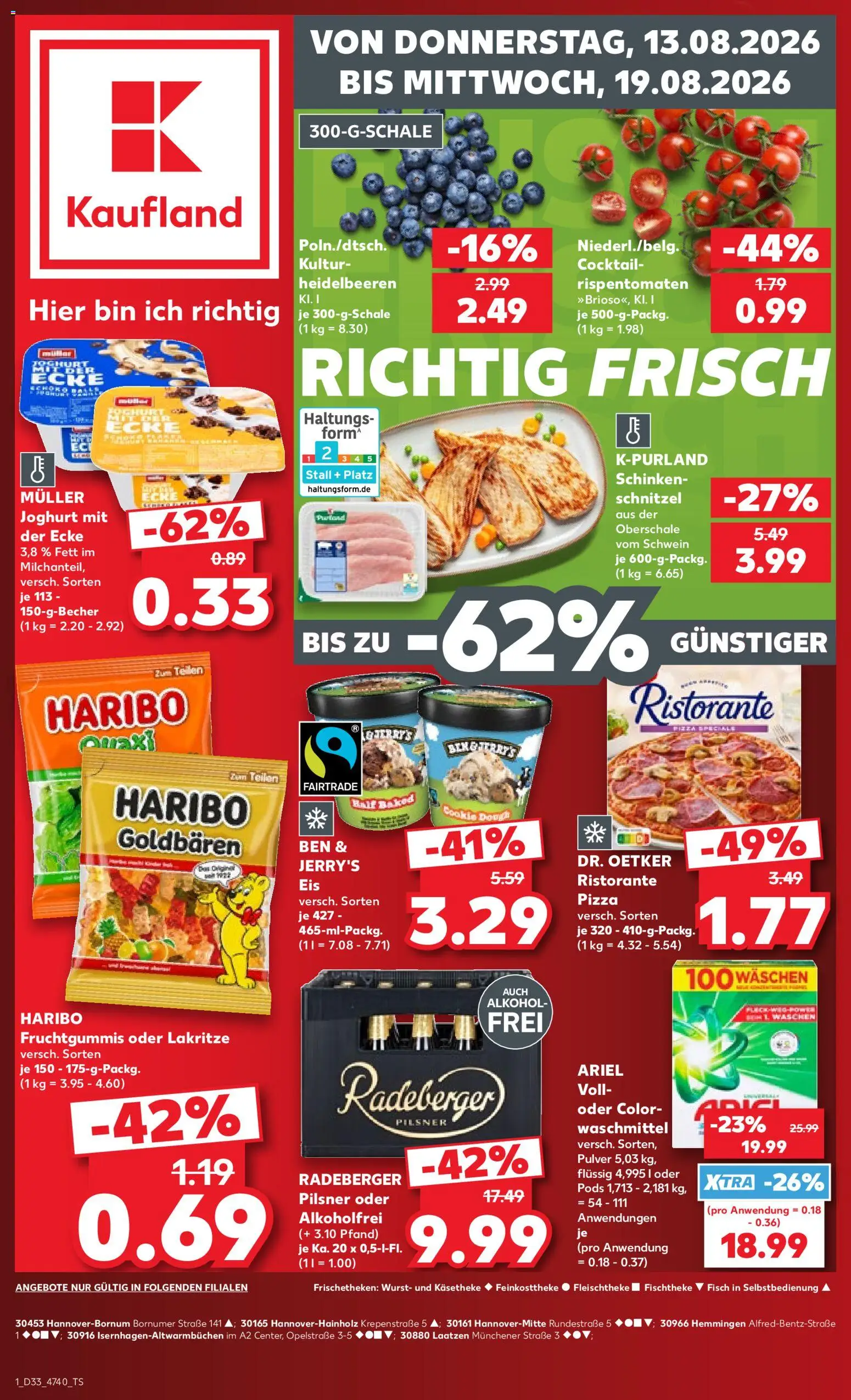 Vorschau von dem Prospekt des Geschäftes Kaufland, gültig ab dem 13.08.2026