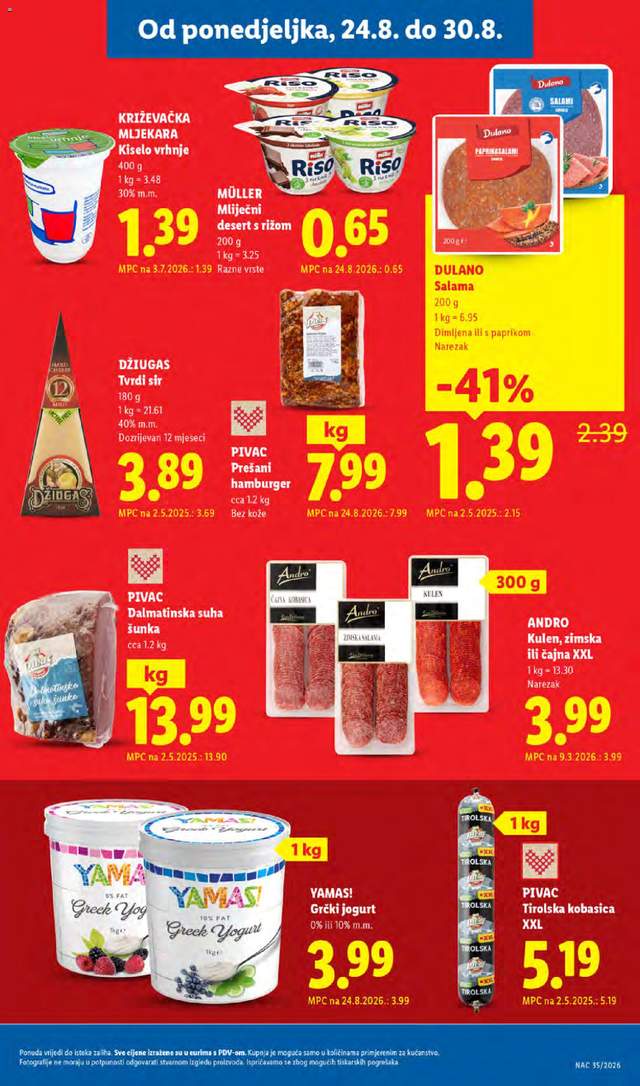 Novi Lidl katalog od 24.08.