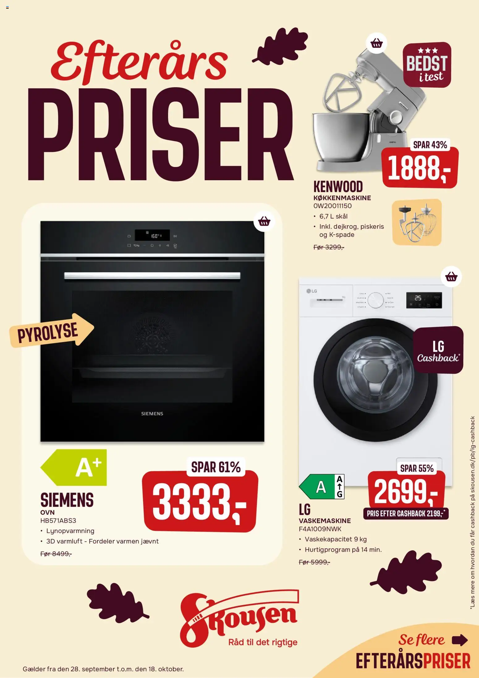 Eksempel på tilbudsavis Skousen - Tilbudsavis fra butik Skousen gyldig fra 28/09/2026