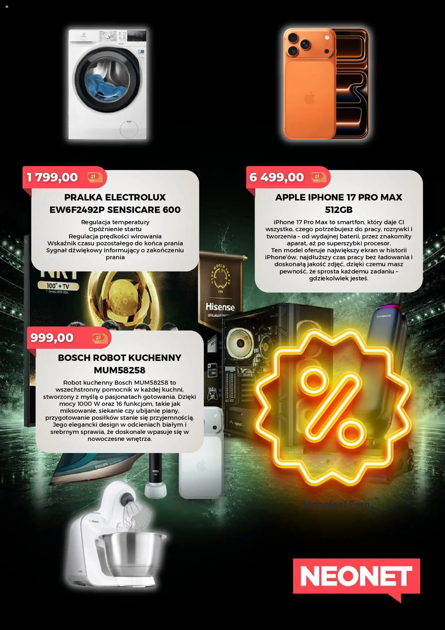 Pogląd gazetki "Neonet promocje" ze sklepu Neonet ważnej od 08.10.2026