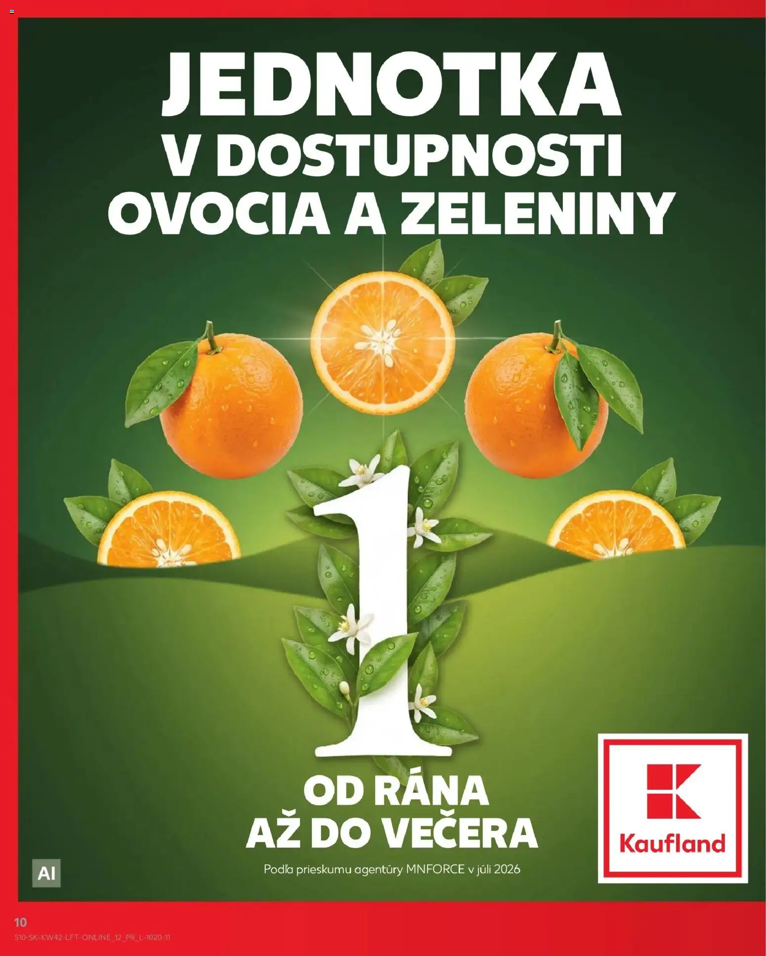 Náhľad Kaufland letáku platného od 15.10.2026