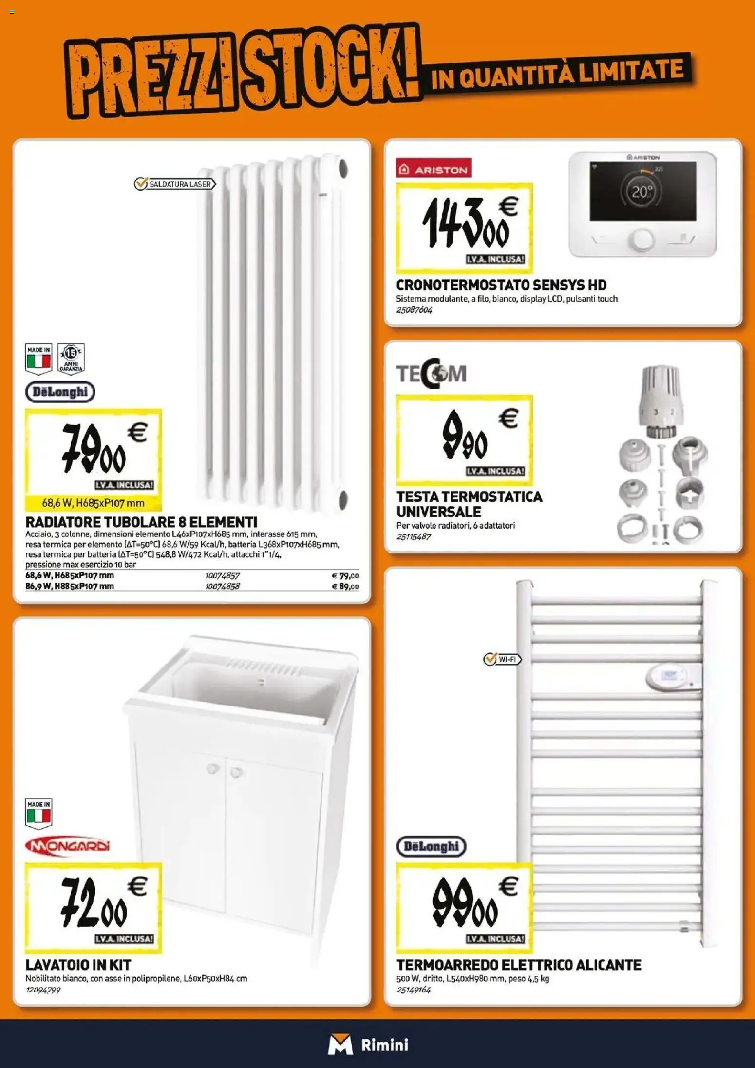 Anteprima dell'opuscolo TECNOMAT catalogo Rimini dal negozio TECNOMAT valido da 29/10/2026