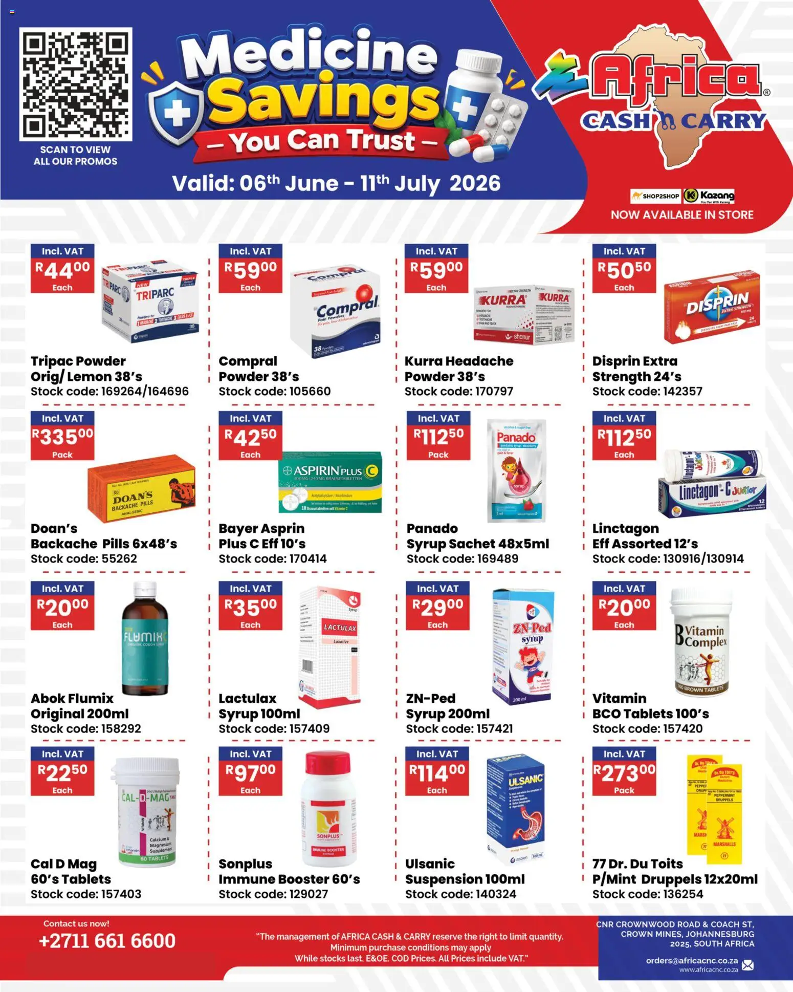 Preview of Africa Cash & Carry flyer valid from 06/07/2026