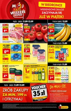 Pogląd gazetki "Biedronka gazetka - Tani weekend" ze sklepu Biedronka ważnej od 11.09.2026