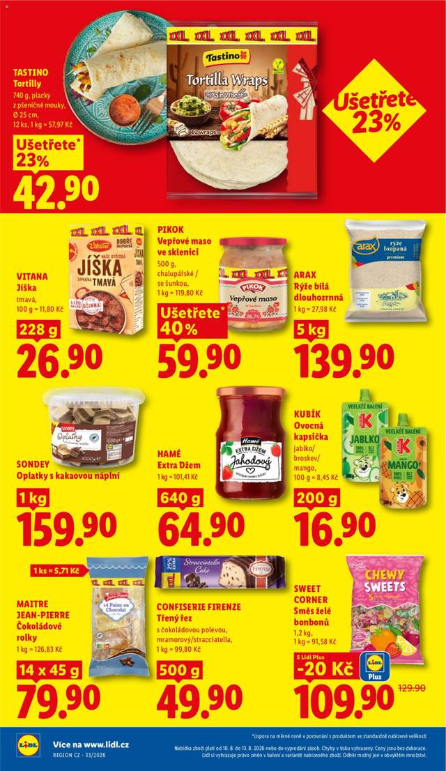 Nový Lidl leták od 10.08.