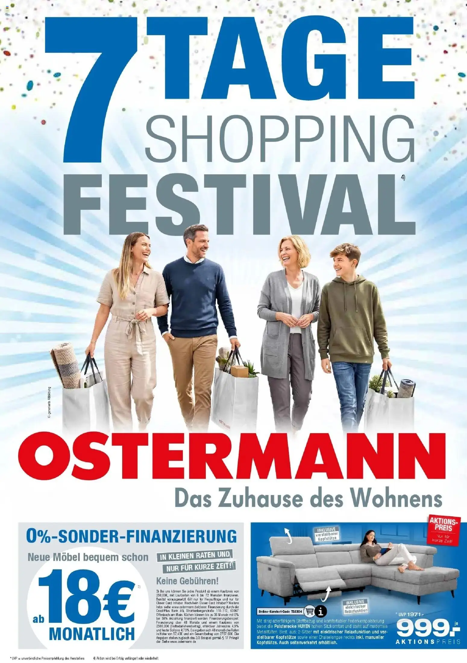 Vorschau von dem Prospekt des Geschäftes Ostermann, gültig ab dem 18.07.2026 - Kuchen