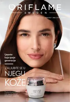 Pregled letka Oriflame Katalog trgovine Oriflame vrijedi od 13.05.2026
