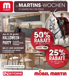 Vorschau von dem Prospekt des Geschäftes Möbel Martin, gültig ab dem 28.10.2026