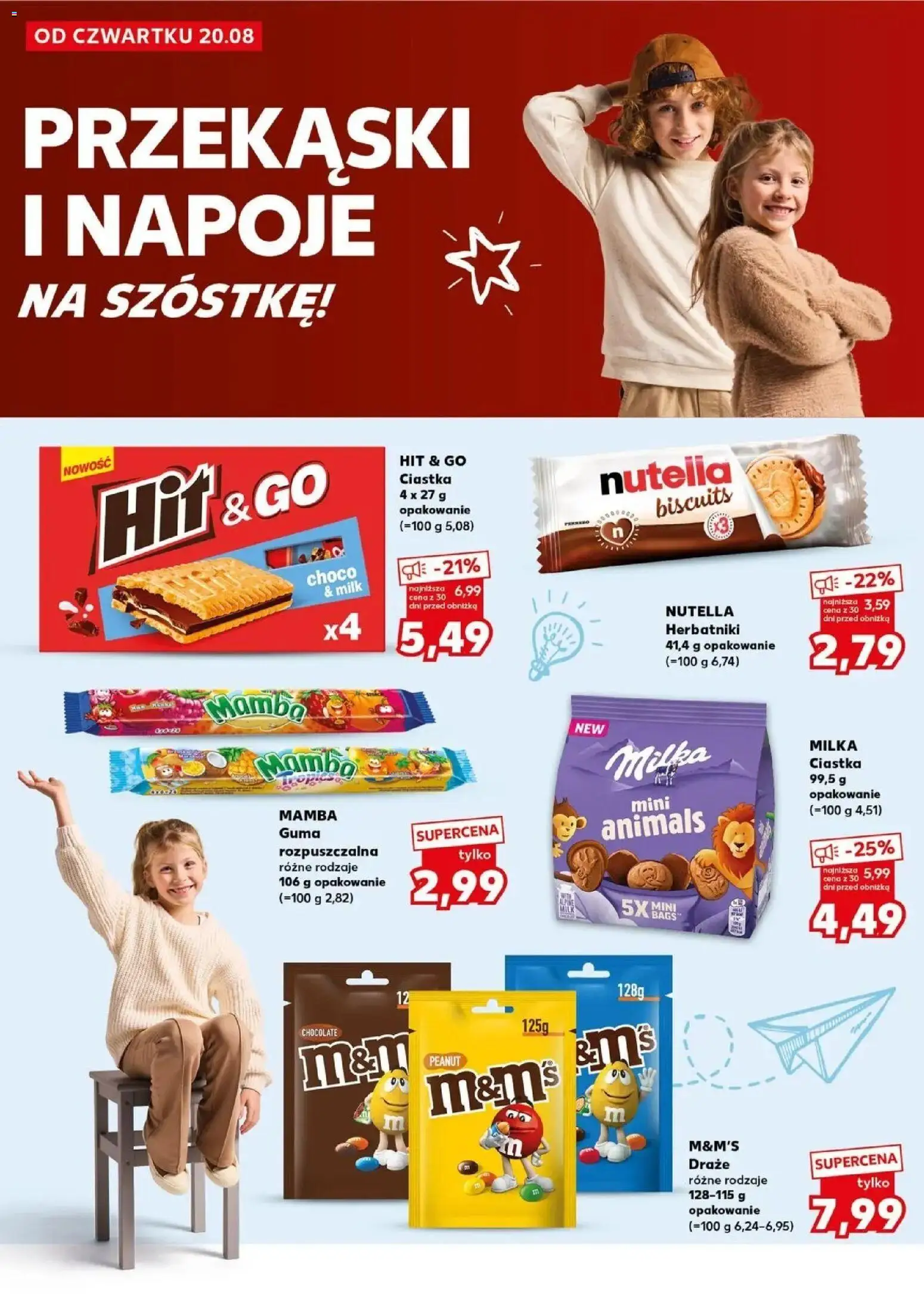 Pogląd gazetki "Kaufland gazetka - Wszystko do szkoły" ze sklepu Kaufland ważnej od 20.08.2026