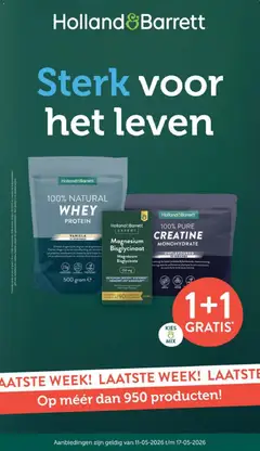 Voorbeeld van Holland & Barrett folder van winkel Holland & Barrett geldig vanaf 11-05-2026