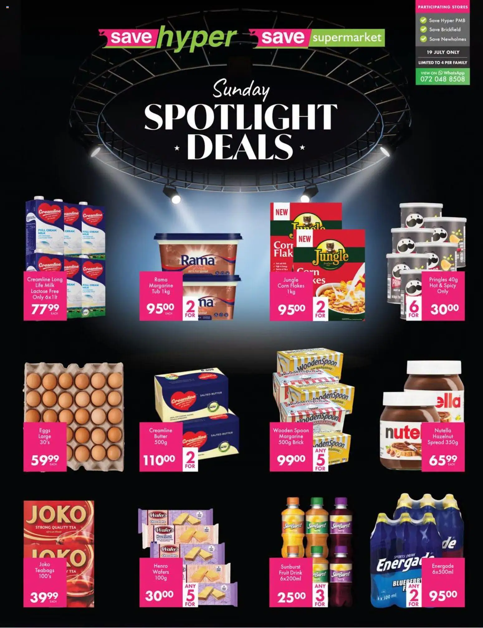 Preview of Save flyer valid from 19/07/2026
