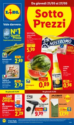 Anteprima dell'opuscolo Lidl volantino dal negozio Lidl valido da 21/05/2026