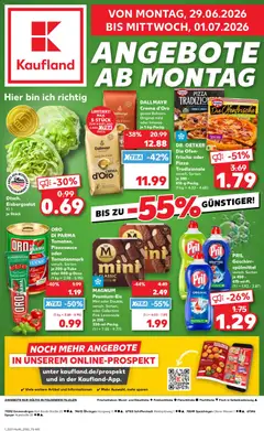 Vorschau von dem Prospekt des Geschäftes Kaufland, gültig ab dem 29.06.2026