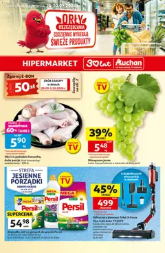 Pogląd gazetki "Auchan gazetka - 30 Lat Hipermarket" ze sklepu Auchan ważnej od 24.09.2026