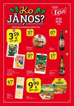 Skatīt Top! akciju bukletu, derīgs no 27.05.2026.