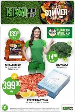 Forhåndsvis Kiwi kundeavis fra butikk Kiwi gyldig fra 27/07/2026
