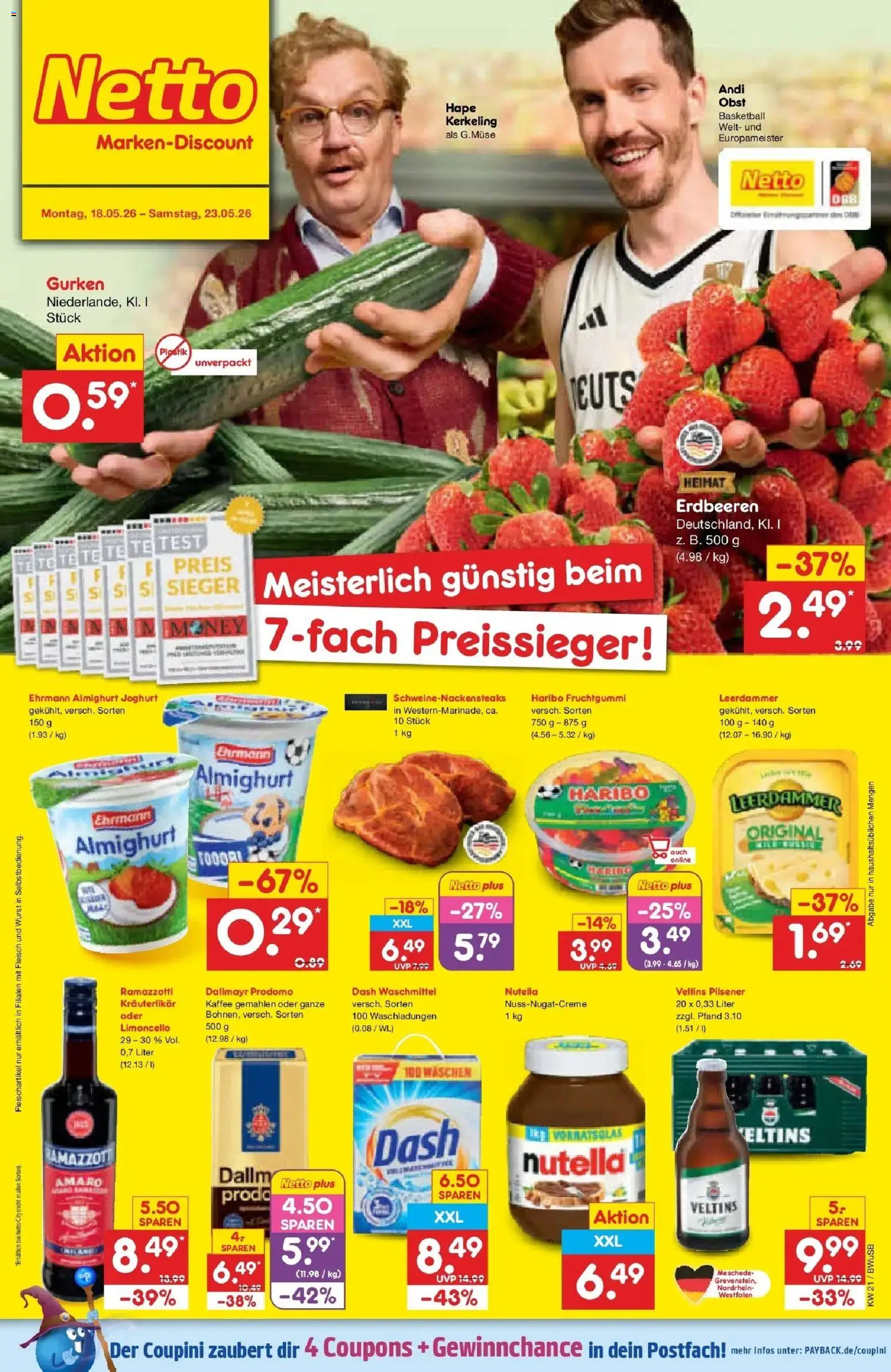Vorschau von dem Prospekt des Geschäftes Netto Marken-Discount, gültig ab dem 17.05.2026