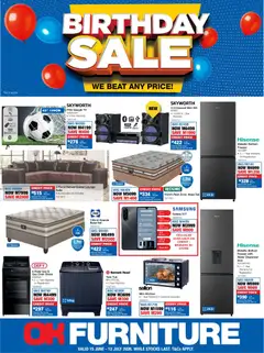 Preview of OK Furniture flyer valid from 15/06/2026
