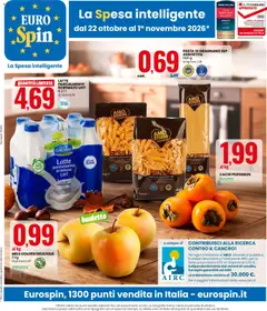 Anteprima dell'opuscolo Eurospin volantino dal negozio Eurospin valido da 22/10/2026