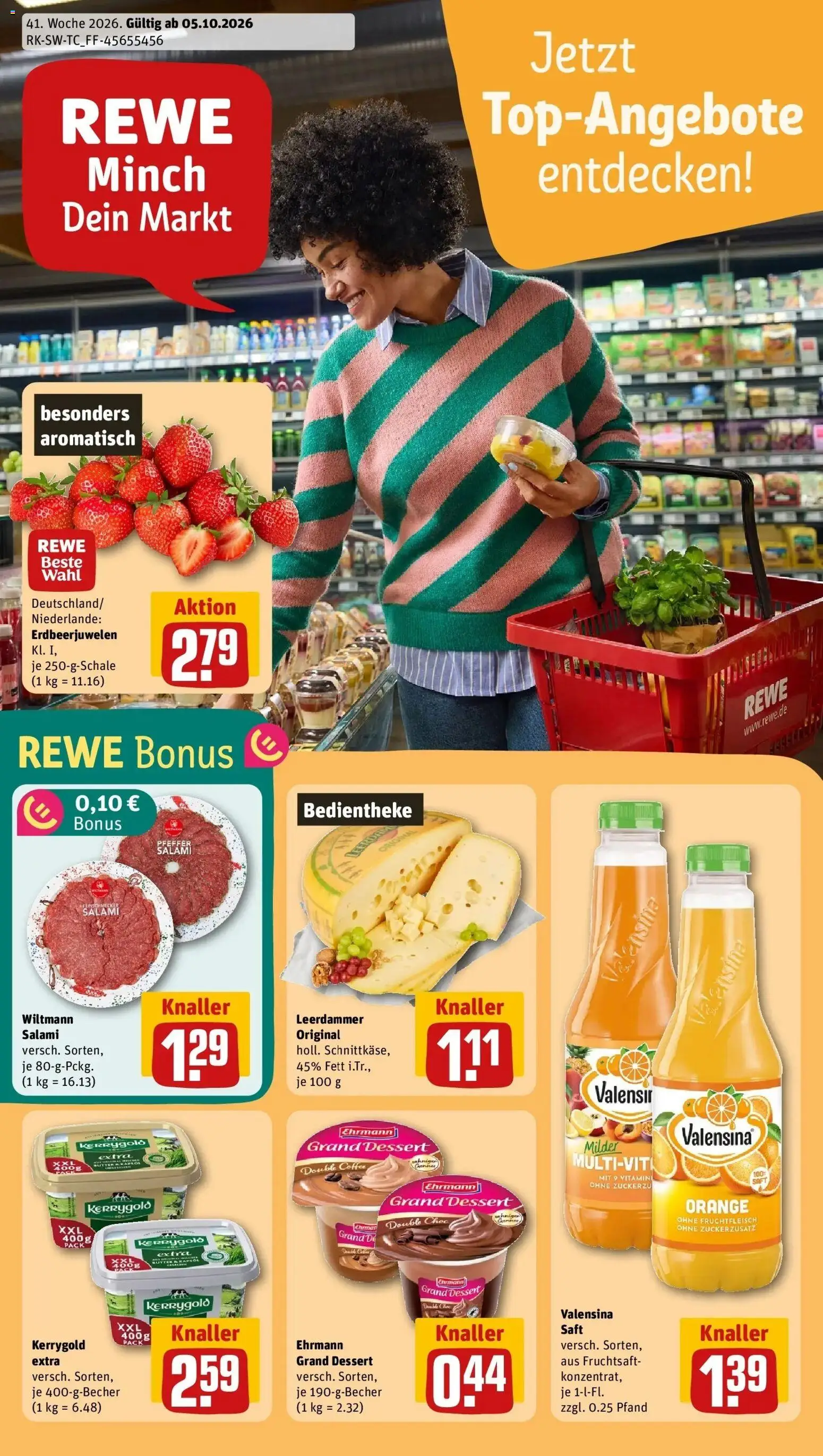 Vorschau von dem Prospekt des Geschäftes Rewe, gültig ab dem 05.10.2026