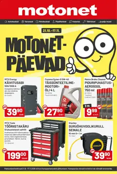 Kaupan Motonet Motonet tarjoukset esikatselu, voimassa 21/10/2026