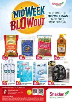 Preview of the catalogue Shaklan catalogue Midweek Blowout International City, France Cluster of store Shaklan valid from 10 Aug, 2026