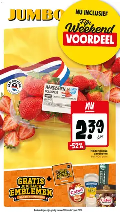 Voorbeeld van Jumbo folder week 25 van winkel Jumbo geldig vanaf 17-06-2026