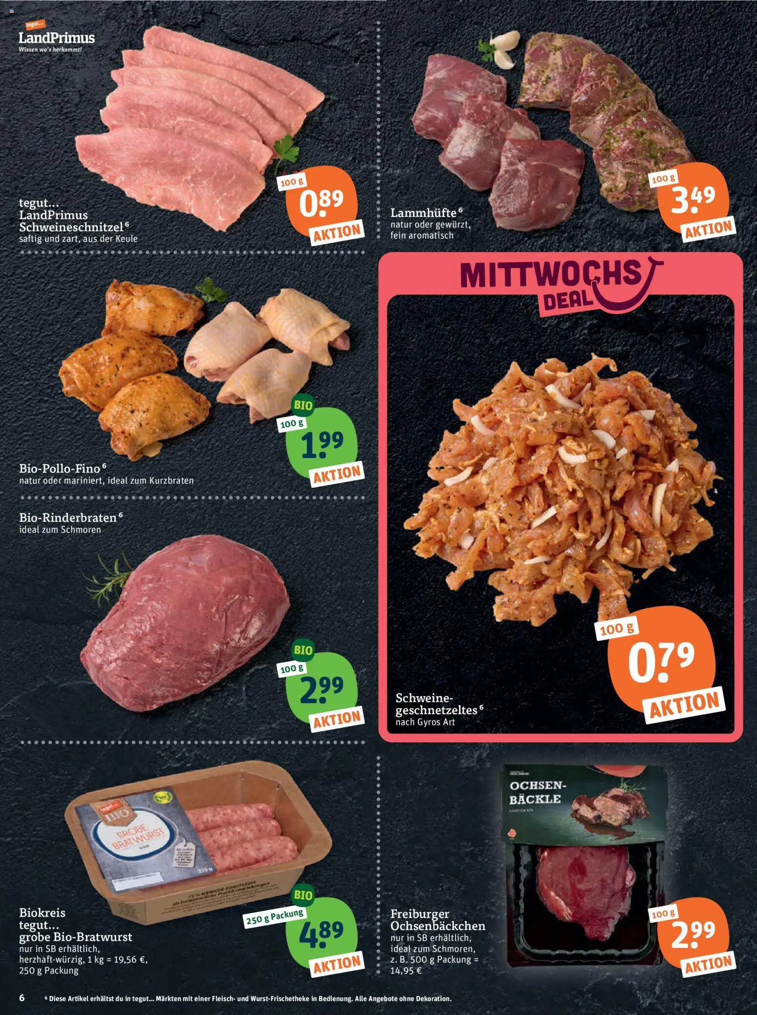 Vorschau von dem Prospekt des Geschäftes Tegut, gültig ab dem 26.10.2026