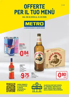 Anteprima dell'opuscolo Metro volantino dal negozio Metro valido da 08/10/2026