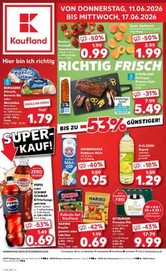 Vorschau von dem Prospekt des Geschäftes Kaufland, gültig ab dem 11.06.2026