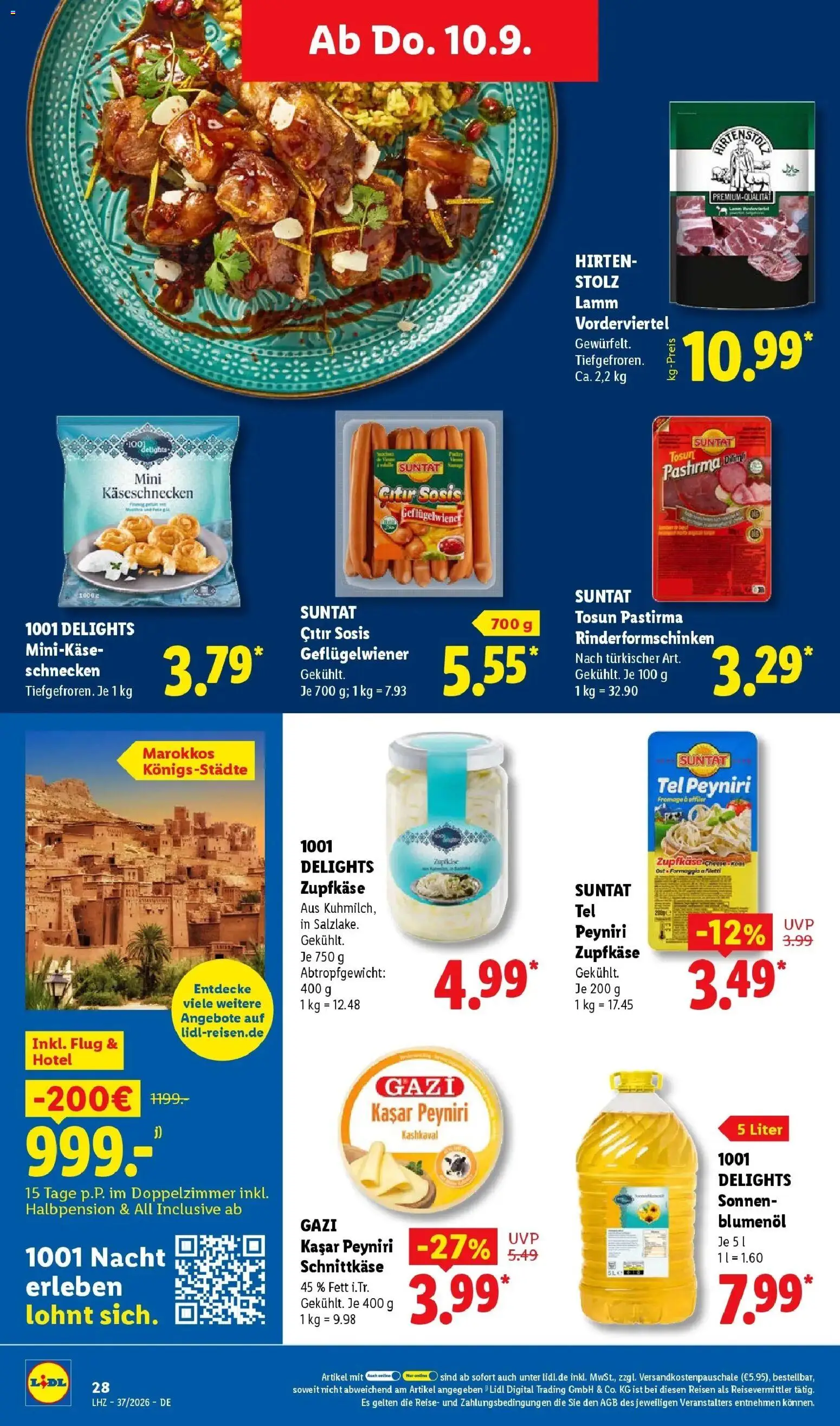 Vorschau von dem Prospekt des Geschäftes Lidl, gültig ab dem 07.09.2026 - Sonnenblumenol