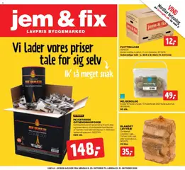 Eksempel på tilbudsavis Jem & fix - Tilbudsavis uge 44 fra butik Jem & fix gyldig fra 25/10/2026