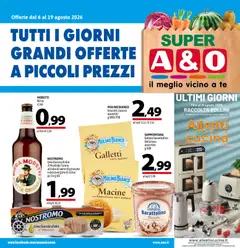 Anteprima dell'opuscolo A&O volantino Super dal negozio A&O valido da 06/08/2026