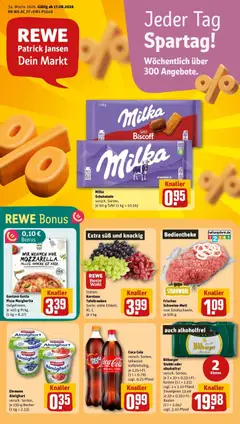 Vorschau von dem Prospekt des Geschäftes Rewe, gültig ab dem 17.08.2026