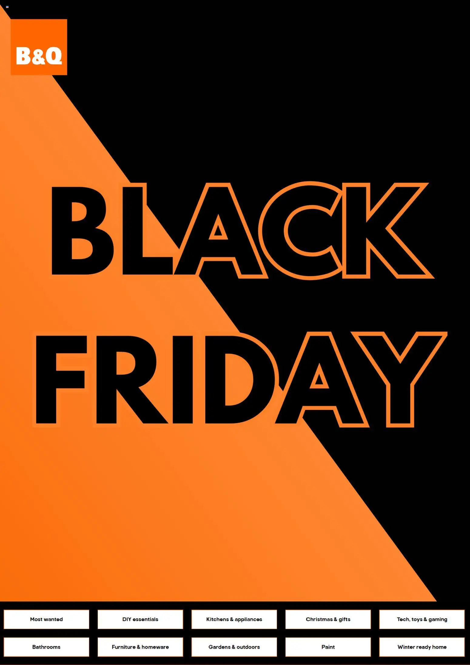 Preview of B&Q B&Q - Black friday notice valid from 28/10/2026 - Toys